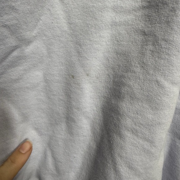 Favorite Daughter Collegiate Sweatshirt White Size S Lavender Collection Cotton - Picture 6 of 8